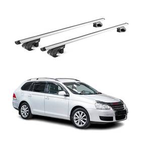 G004330 Omac Roof Rack Cross Bars Luggage Carrier For Vw Golf Sportwagen / Alltrack 2015-2019
