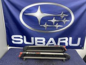 G007876 Omac Subaru Forester 2003-2008 Lockable Roof Rack Cross Bars Carrier Black