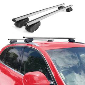 G008861 Omac Roof Racks For Hyundai Santa Fe 2007-2012 Alu Gray Luggage Carrier