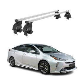 Omac G010521 For Toyota Prius 2016-2018 Gray Top Roof Racks Cross Bars