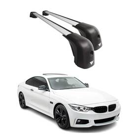 Omac U015475 Silver Fix Points Roof Racks Cross Bar