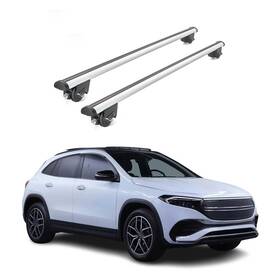 U020413 Omac 2022-2026 Mercedes Eqa Roof Rack Cross Bars Silver U020413 Omac 2022-2026 Mercedes Eqa Roof Rack Cross Bars Silver