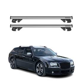 U025067 Omac For Chrysler 300 2005-2010 Gray Raised Roof Rails Cross Bars