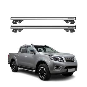 U025119 Omac 2022-2026 Nissan Frontier Roof Rack Cross Bars Silver
