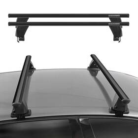 U025825 Omac Usa Black Top Roof Racks Cross Bars
