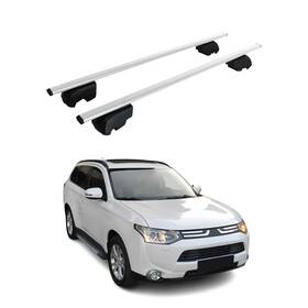 U029442 Omac For 2011-2020 Mitsubishi Outlander Roof Racks Carrier Cross Bars Iron Gray 2x