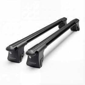 Trio2 Optimax Roof Rack Cross Bars For Range Rover Velar 2018-2026 Black Aluminum Lockable