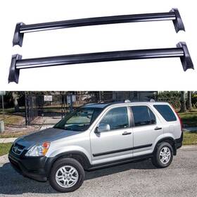 R104pa588s72 Orrigey For 02-06 Honda Crv Roof Rack Cross Bar Luggage Carrier Black Pair Cargo