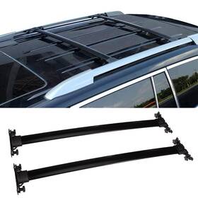 R106pa582s33 Orrigey Roof Rack Cross Bar Luggage For 2008-2013 Toyota Highlander Top Black Well-made