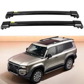 R135pa774s30 Orrigey Roof Rack 2x Cross Bar For Toyota Land Cruiser Prado J250 2024 Aluminum