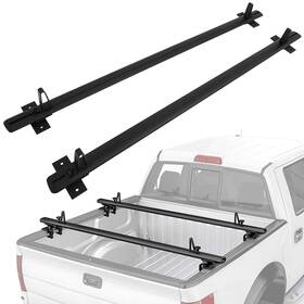 R166pa311s15 Orrigey Pickup Truck Bed Ladder Rack Luggage Carrier Aluminum 79 Inch Black
