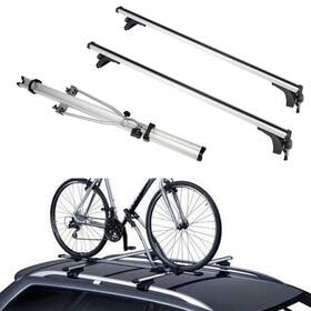 R833pa292s90 Orrigey Baggage Carrier For Silver 50 Inch Universal Roof Rack Cargo Crossbars Bike