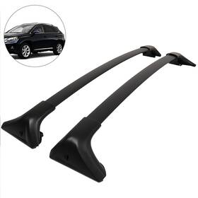 Otd161685topcn101p Outstanding-carparts Roof Rack Rail Carrier For Lexus Rx350 Rx450h 2016-2020 Luggage Cross Bar Black