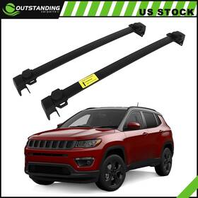 Ou11260554174753parts Outstanding-carparts Cross Bar For 2017-2019 Jeep Compass Aluminum Roof Rack Cargo Luggage Carrier