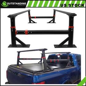 Ou11261237170685parts Outstanding-carparts Universal Pickup Aluminum Rack Truck Bed Luggage Adjustable-height Duty Carrier