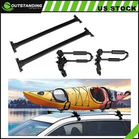 Ou11261644838161parts Outstanding-carparts For 2017-2018 Toyota 4runner Roof Racks Cross Bar Luggage Cargo And 2x Kayak