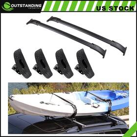Ou11261848833274parts Outstanding-carparts Roof Rack For 2015-2020 Cadillac /chevrolet /gmc Rail Luggage Cross Bar Kayak