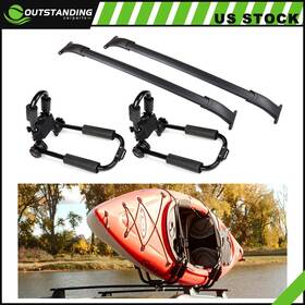 Ou11261849833275parts Outstanding-carparts For 2015-2020 Cadillac /chevrolet /gmc Luggage Cross Bar Top Roof Rack Kayak Set