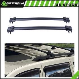 Ou11262919104590parts Outstanding-carparts Aluminum For Black Jeep Patriot 2009-2013 Roof Rack Cross Bar Carrier Car