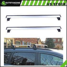 Ou11263209104589parts Outstanding-carparts Fits Audi 2007-2016 Q5 Q7 Roof Rack Cross Bar Top Rail Carrier 2pcs