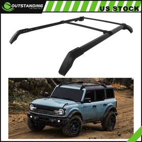 Ou11263495111390parts Outstanding-carparts Roof Rack Aluminum For 2021-2024 Ford Bronco 2x Cross Bar Side Rail