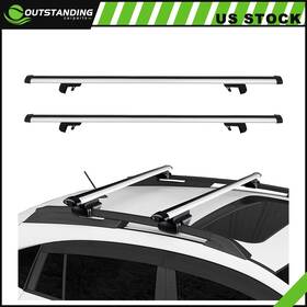 Ou11264425116291parts Outstanding-carparts 52 Inch Aluminum Universal Cross Bar With Key For High Raised Roof Side Rails