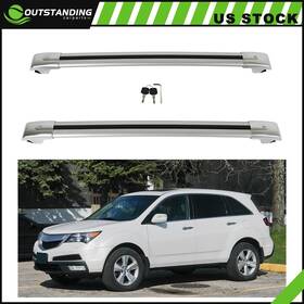 Ou11264492161675parts Outstanding-carparts Fits 2009-2015 Glk 280 Glk350 Silver Roof Top Rack Cross Bar 2pcs Rail