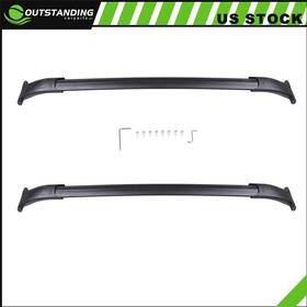 Ou11264633117609parts Outstanding-carparts Gm Black Roof Rail Cross Bars For 2015-2019 Tahoe Suburban Yukon Xl Car Top Rack