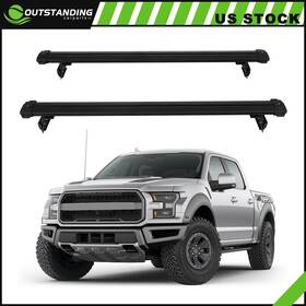 Ou11264671116296parts Outstanding-carparts Roof Racks Cross Bars For 2015-2023 Ford F-150 F150 Luggage Cargo Carrier 2pcs