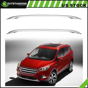 Ou11265227106615parts Outstanding-carparts Roof Rack For Ford Kuga Escape 13-16 Top Side Rail Alloy Sport Style