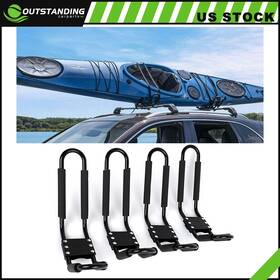 Ou11265575109791parts Outstanding-carparts 4x Roof J-bar Rack Kayak Boat Canoe For Suv Top Mount Carrier Novelty Universal