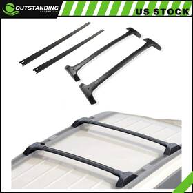 Ou11265833838122parts Outstanding-carparts Roof Rack Aluminum Cargo For 2009-2017 Chevy Traverse Cross Bars Side Rail