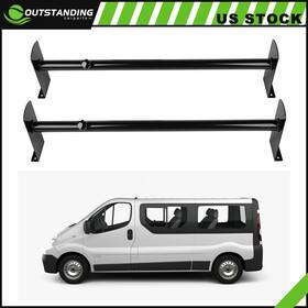 Ou11266214109902parts Outstanding-carparts Fits Pickup Truck Almost Car Top 2 Bar Ladder Roof Van Rack Scalable Steel