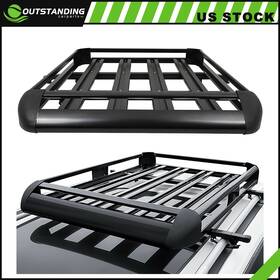 Ou11802677151565parts Outstanding-carparts For 50 Inch X 38 Roof Rack Suv Top Cargo Box Cross Bars Luggage Carrier