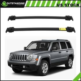 Ou11802856118278parts Outstanding-carparts Cross Bar For 2007-2017 Jeep Patriot Top Roof Rack Luggage Cargo Carrier