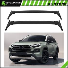Ou11802858118283parts Outstanding-carparts Cross Bar For 19-23 Toyota Rav4 Top Roof Rack Luggage Cargo Carrier All Aluminum