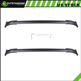 Ou11803075117609parts Outstanding-carparts Gm Black Roof Rail Cross Bars For 2015-2019 Tahoe Suburban Yukon Xl Car Top Rack