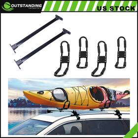 Ou11804282838136parts Outstanding-carparts For 2005-2012 Nissan Pathfinder Luggage Kayak Roof Rack Crossbar Cargo Set