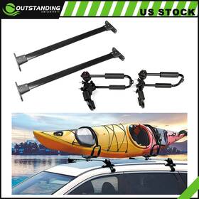 Ou11808953838159parts Outstanding-carparts For 2005-2012 Nissan Pathfinder Top Roof Rack Cross Bar Carrier Kayak Set