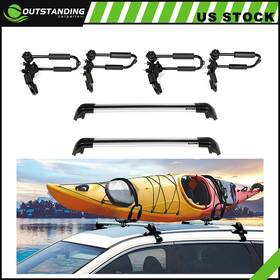 Ou11808967838179parts Outstanding-carparts For 2010-2018 Volkswagen Vw Tiguan Top Roof Rack Crossbar Canoe Kayak Boat