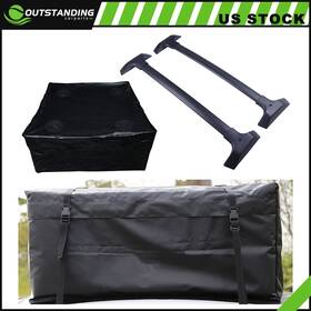 Ou11809158833270parts Outstanding-carparts For 2009-2017 Chevy Traverse Roof Rack Cross Bar Set Top Carrier Baggage Bag