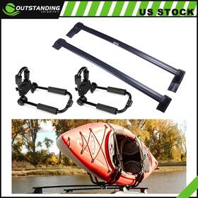 Ou11809164833285parts Outstanding-carparts Black Roof Rack For 2003-2011 Honda Element Rail Luggage Cargo And Kayak J-bar