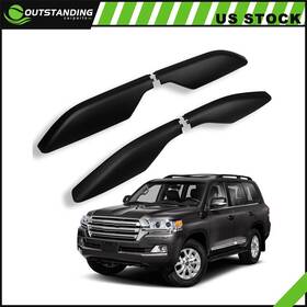Ou11809451160829parts Outstanding-carparts Fits 04-09 Toyota Land Cruiser Prado Fj120 Roof Rack End Shell Replace Aluminum