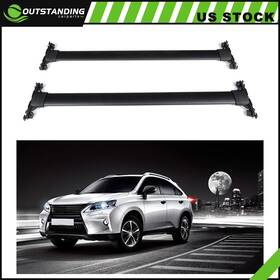 Ou11809606106597parts Outstanding-carparts Aluminum For 10-15 Lexus Rx350 Rx450h Alloy- Style Front Vehicle Roof Rail Rack