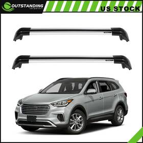 Ou11810225106607parts Outstanding-carparts Roof Rack Aluminum For Hyundai Santa Fe Cross Bar2013-2014 Cargo Bar Set