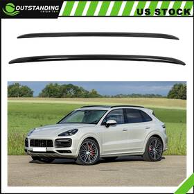 Ou11844378131172parts Outstanding-carparts Roof Side Rail Rack Sticky Set Black For 2018-2022 Porsche Cayenne