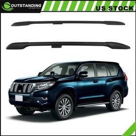Ou11844389131097parts Outstanding-carparts Roof Side Rail Rack Set Luggage Carrier For 2003-2009 Toyota Prado 150