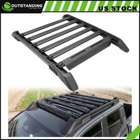 Ou135242parts Outstanding-carparts Roof Rack For Toyota Tacoma 2024-2025 Double Cab Aluminum Heavy Duty Wholesale