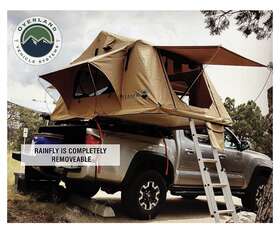 18019933 Overland Vehicle Systems Ovs Roof Top Tent 3 Person With Green Rain Fly Tmbk Local Pickup Only Never Used