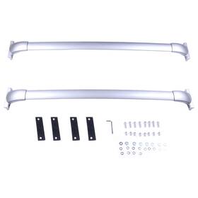 Pa10401ra585s Parautostore Top Roof Rack Cross Bars Set For 2013-2020 Nissan Pathfinder 4dr Silver